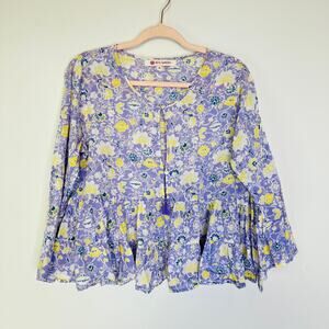Ro’s Garden Diva Top in floral Lilac